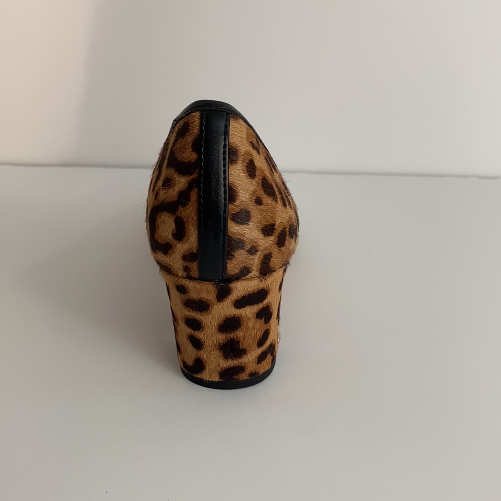 New Kate Spade Menorca Pump Leopard Calf Hair - Picture 6 of 7